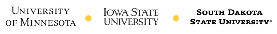 3 university logos